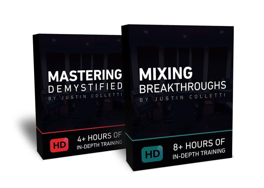 Mastering Demystified + Mixing Breakthroughs Boxes
